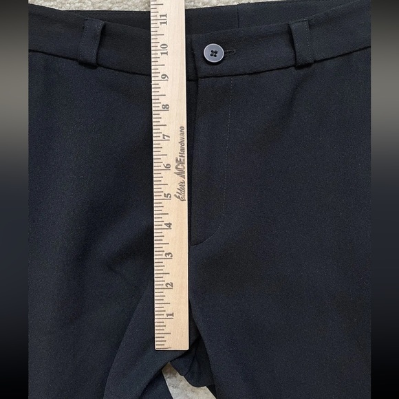 Nanette Lepore Wide Leg Trousers Dress Pants Black Women’s Size 8 Flare - Picture 9 of 11